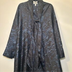 COS X Chris Perani Patterned Art To Wear Scarf Dress Draped Retro Lagenlook 12